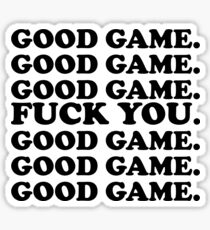 Sportsmanship Sticker