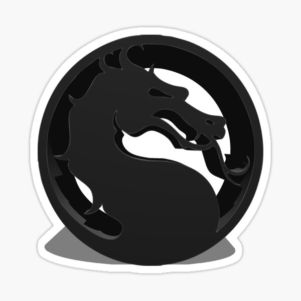 Mortal Kombat Pegatina