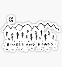 Pegatina Ríos y caminos
