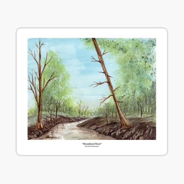 Item preview, Woodland River designed and sold by Tim Emmerson.