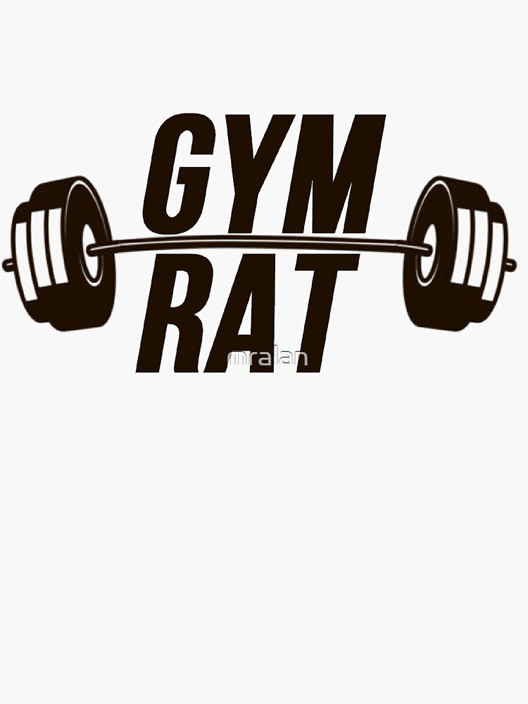 Gym Rat Stickers for Sale