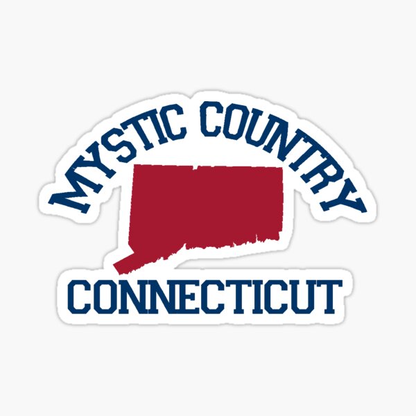 "Mystic Connecticut." Sticker for Sale by ishore1 Redbubble
