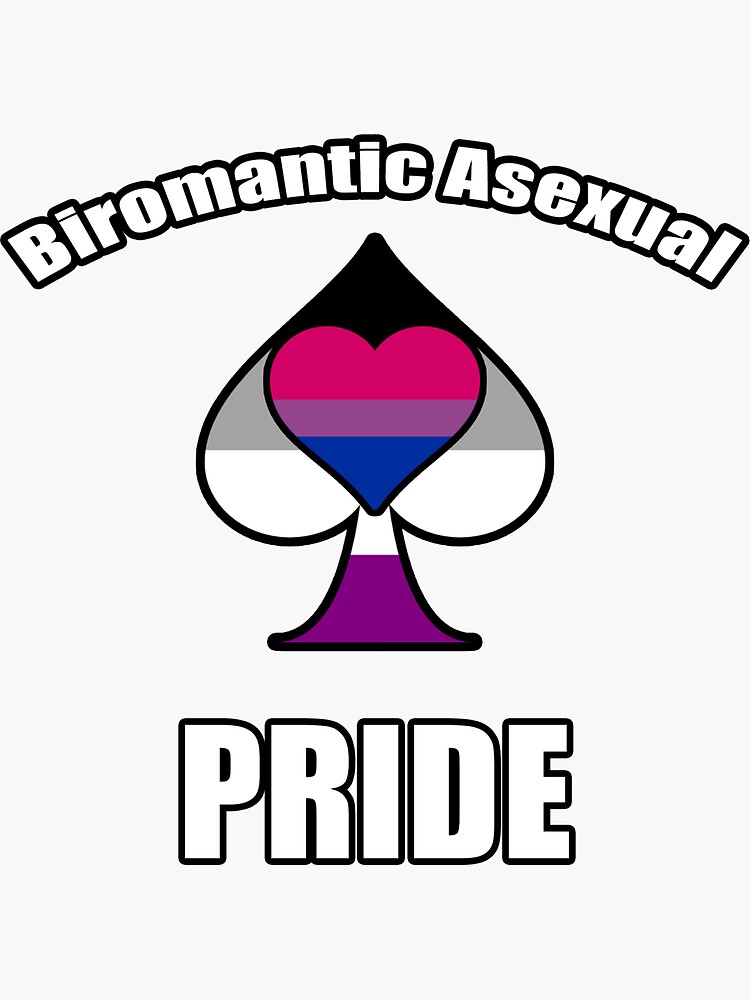 Biromantic Asexual Pride Sticker For Sale By Stormycloud Redbubble