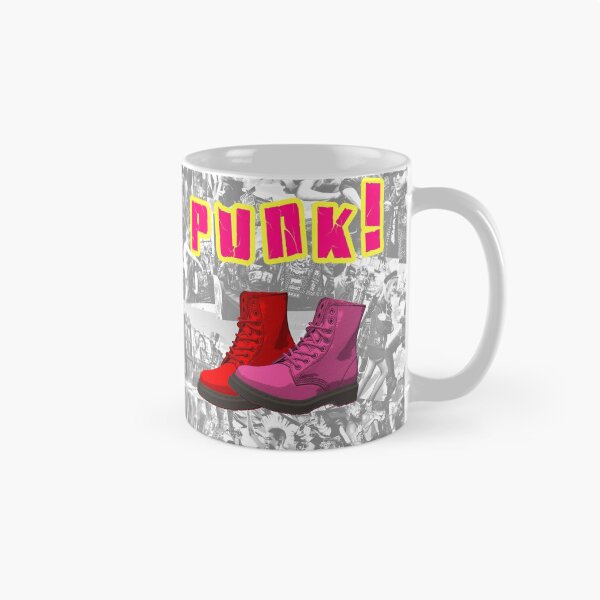 Item preview, PUNK Shoes! black and white collage - digital paint by Iona Art Digital designed and sold by IonaArtDigital.