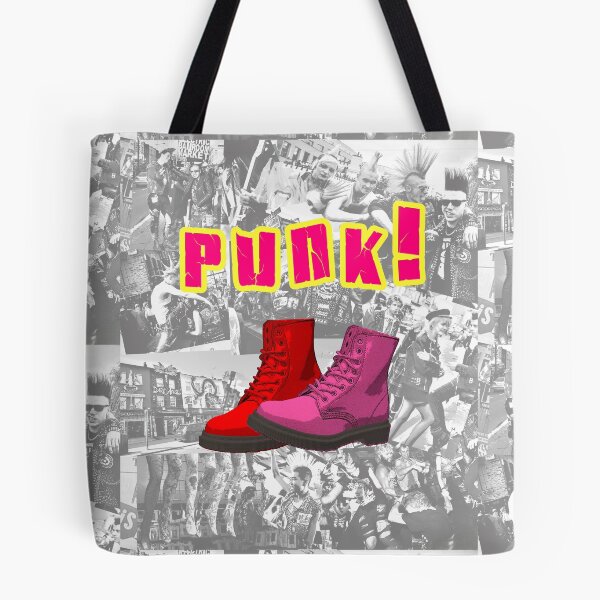 Item preview, PUNK Shoes! black and white collage - digital paint by Iona Art Digital designed and sold by IonaArtDigital.