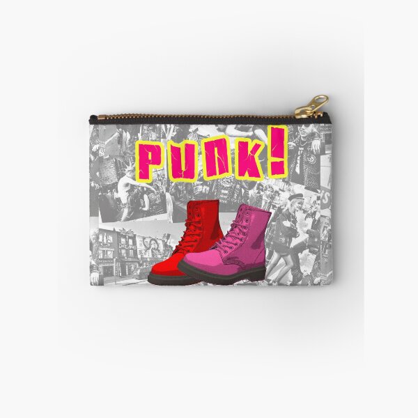 Item preview, PUNK Shoes! black and white collage - digital paint by Iona Art Digital designed and sold by IonaArtDigital.