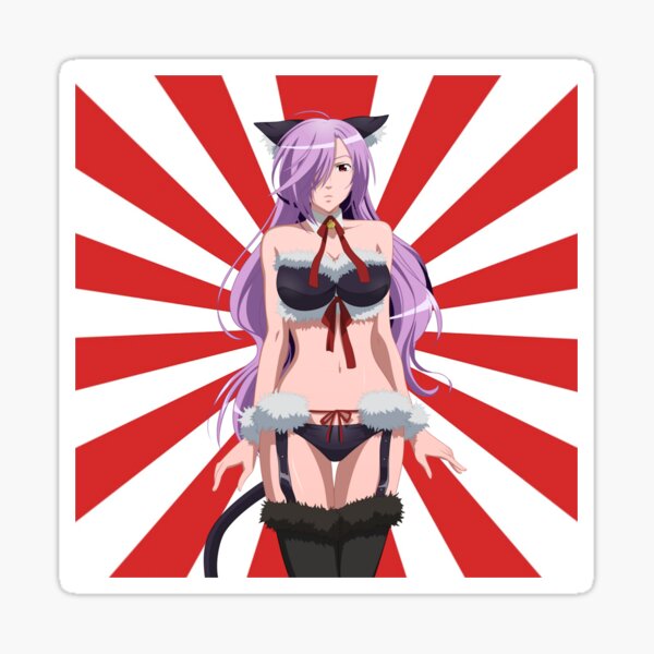 Anime Manga Girl Sticker For Sale By Octag3n Redbubble