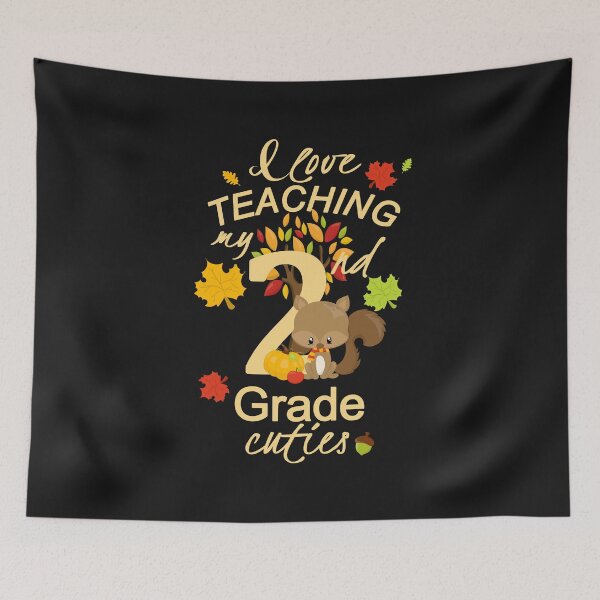 Item preview, Teachers Gift Fall & Autumn I Love Teaching My Second Grade Cuties designed and sold by Sapphire Star.