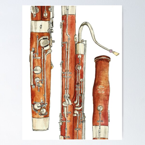 Item preview, The Bassoon designed and sold by elenasloman.