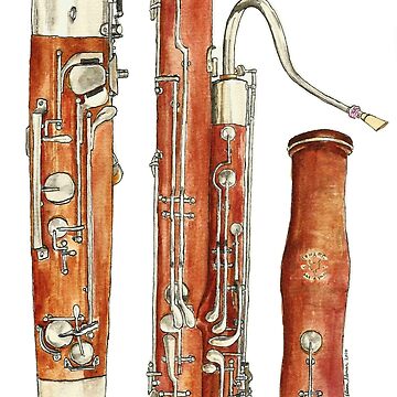 Artwork thumbnail, The Bassoon by elenasloman