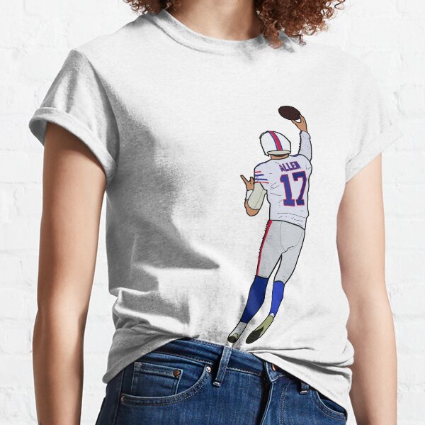 Josh Allen Shirt, Retro Football Unisex T-shirt Short Sleeve