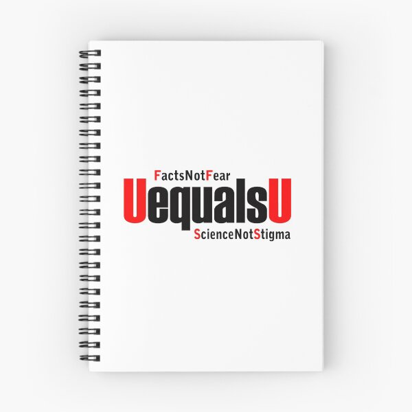 Aperçu de l'œuvre UEqualsU Les faits sur le VIH ne craignent pas la science, pas la stigmatisation créée et vendue par HIVModernizationMovement.