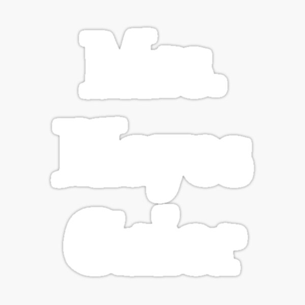 Mrs. Hayes Grier White Ink Sticker