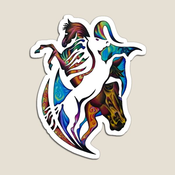 Horses Magnet