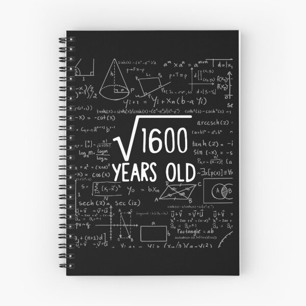 Item preview, Square Root of 1600: 40th Birthday 40 Years Old T-Shirt designed and sold by johnii1422.
