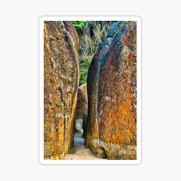 Item preview, Sunrise Rocks at Squeaky Beach designed and sold by photograham.