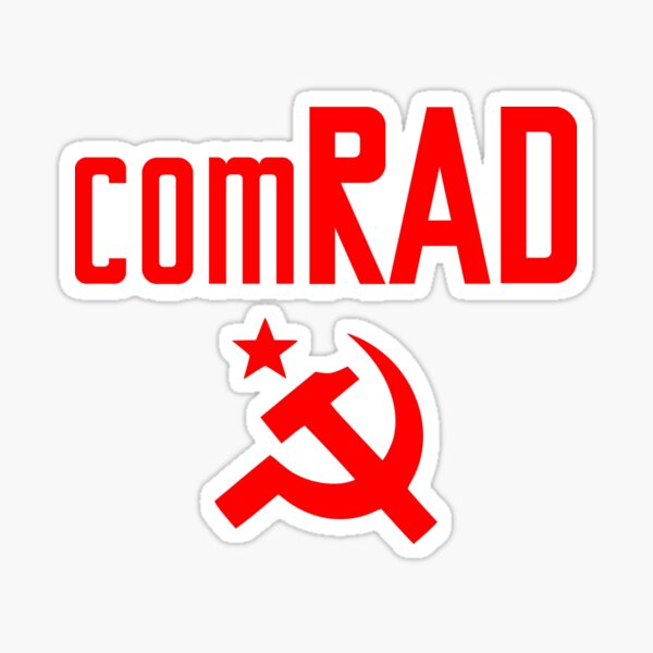comRAD Pegatina