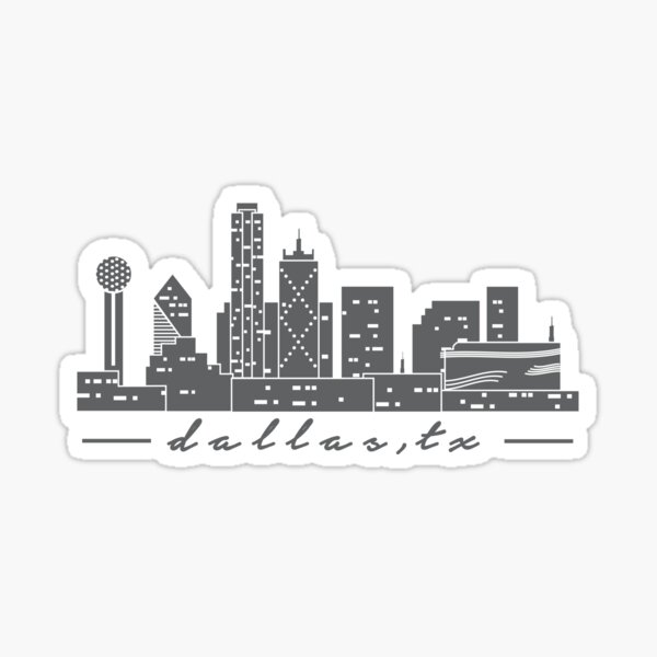 Item preview, Dallas Skyline  designed and sold by Calliewilleford.
