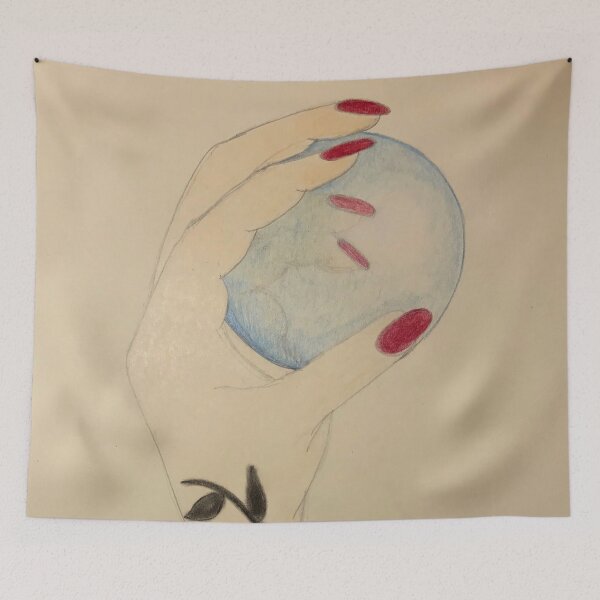 Item preview, crystal ball in hand designed and sold by jennross76.