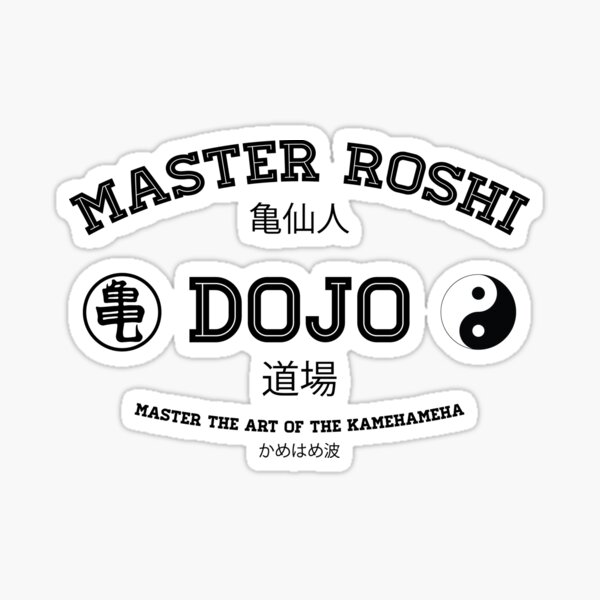 Master Roshi Dojo v1 Sticker