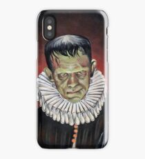 Renaissance Victorian Portrait - Frankenstein iPhone Case