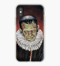 Renaissance Victorian Portrait - Frankenstein iPhone Case
