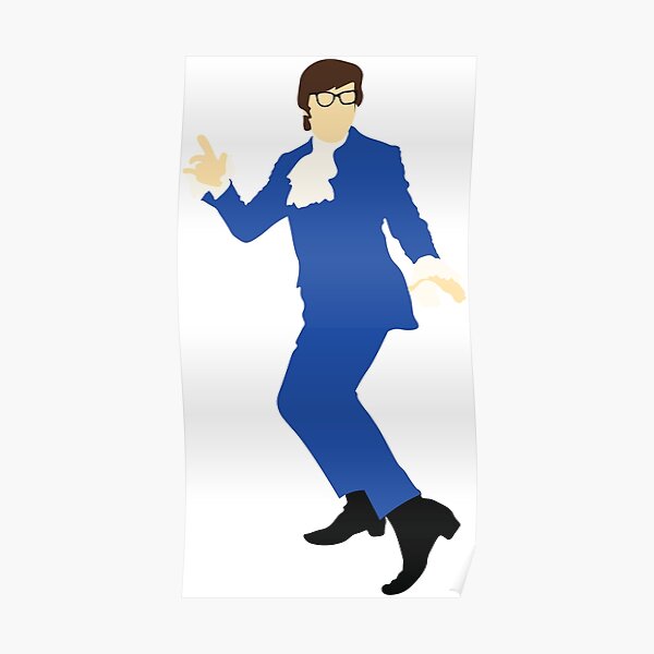 Austin Powers Poster By FutureSpace Redbubble