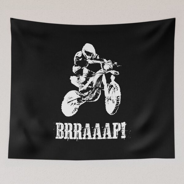 Item preview, Dirt Bike Rider; Motocross Racer Gift - Brraaaap! designed and sold by EstelleStar.