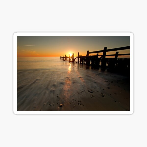 Happisburgh-sunrise Sticker