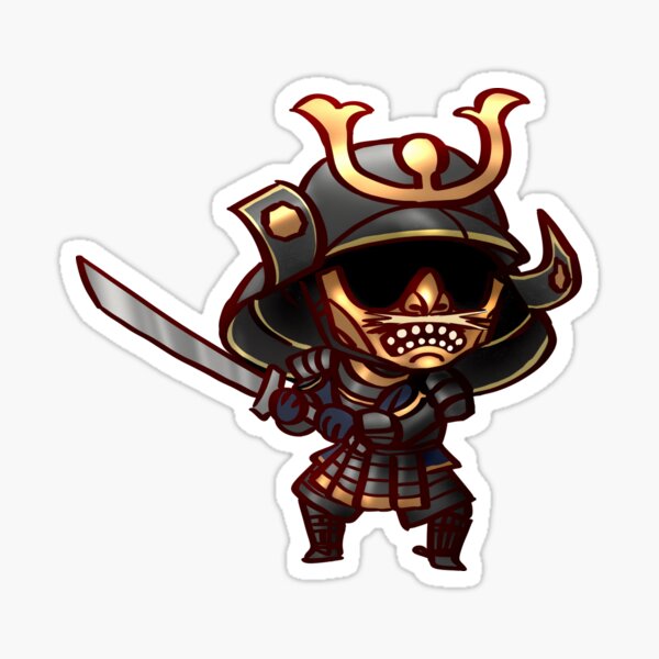 "daimyo" Sticker for Sale by GildedPixel Redbubble