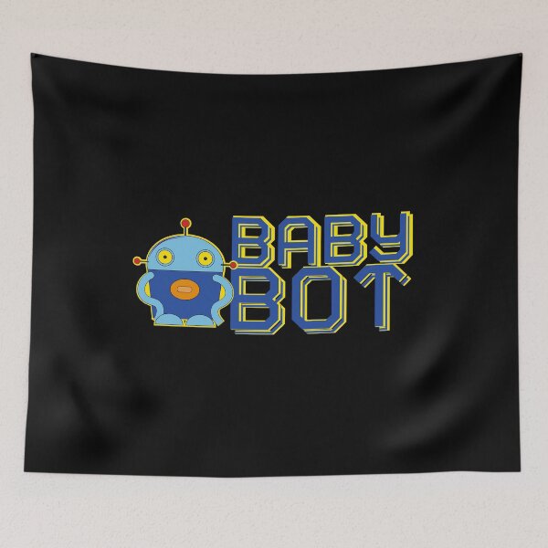 Item preview, Baby Bot Cute Robot Droid Bad Bot Robotics designed and sold by KNUXX Shop.