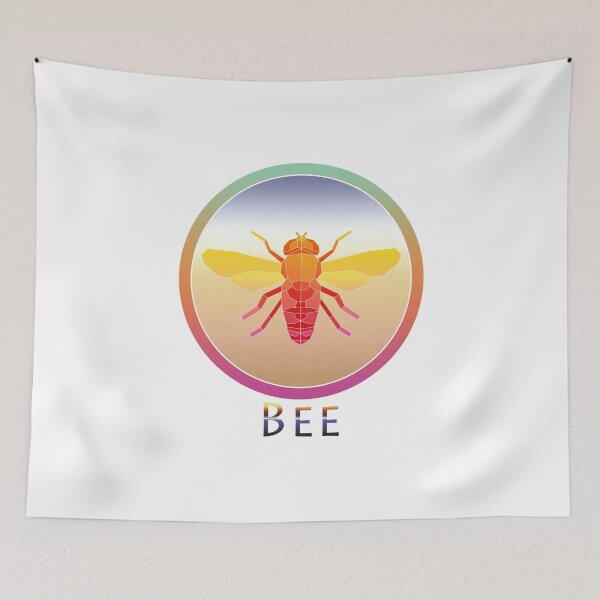 Item preview, Retro Style Bee Geometric Animal designed and sold by yajyolid.