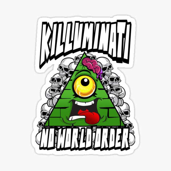 "Anti New World Order" Sticker for Sale by IlluminNation | Redbubble