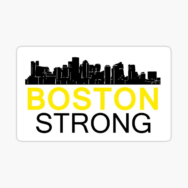 Boston Strong - Skyline Black and Yellow Essential T-Shirt for Sale by  Four4Life