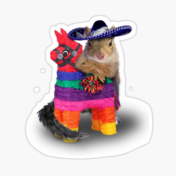 "Mexican Squirrel" Sticker for Sale by jkartlife | Redbubble