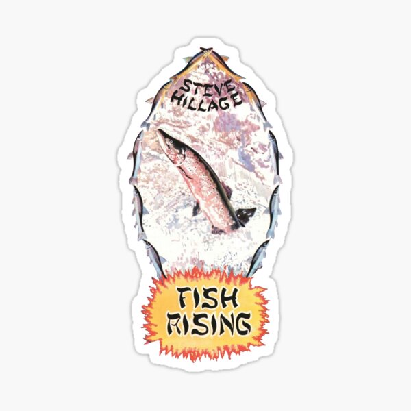 Vista previa del artículo con la obra «Steve Hillage - Fish Rising», diseñado y vendido por Garblesnatcher.