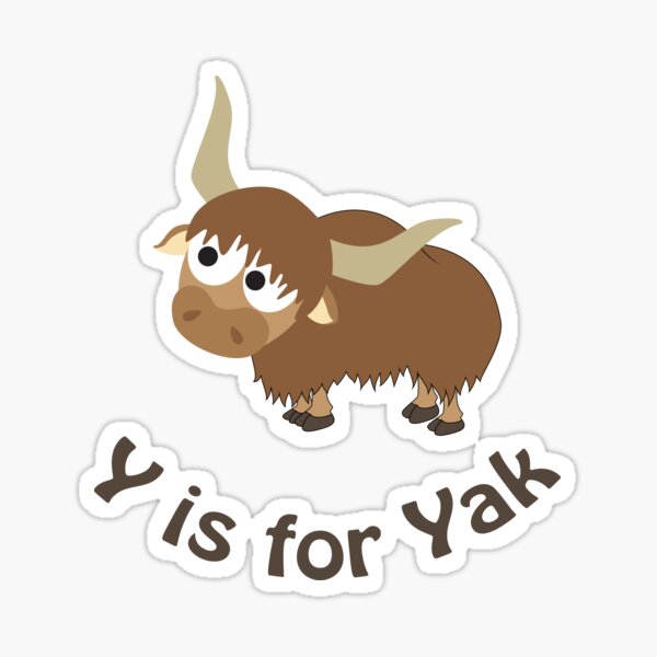 Item preview, Y is for Yak designed and sold by Eggtooth.