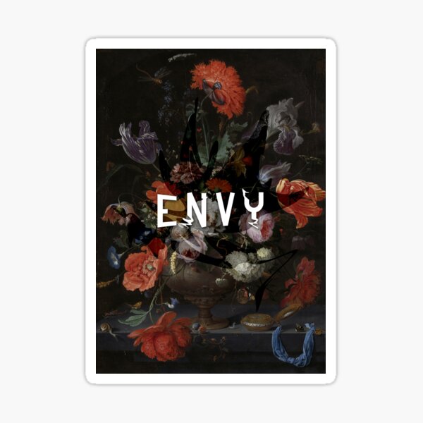 Vista previa del artículo con la obra «envidia», diseñado y vendido por set-in-darkness.