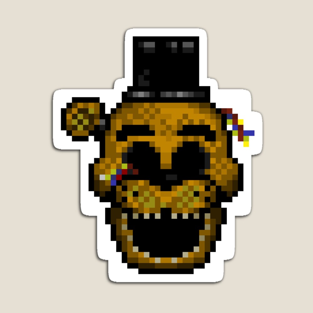 Five Nights at Freddys - Mini-Game Sprites - Set 1 Sticker for Sale by  Retr8bit