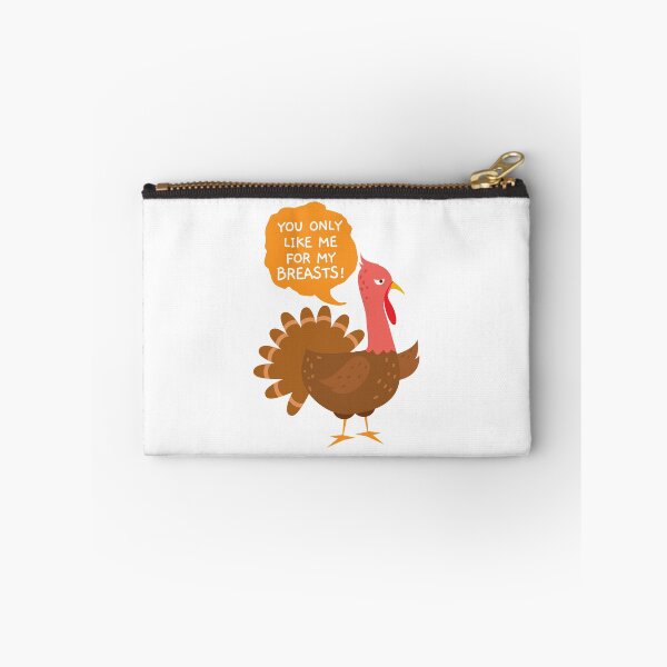 Item preview, Only Like Me For My Breasts Thanksgiving Turkey designed and sold by SassyYetClassy.