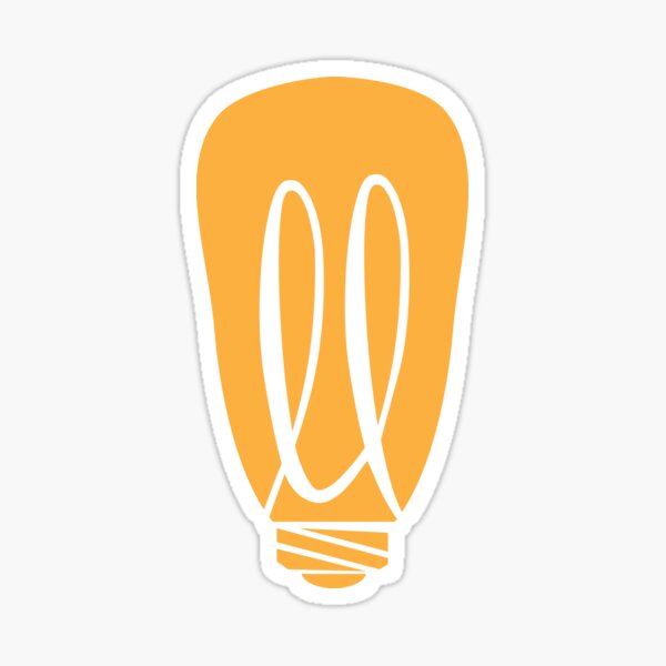 Brylliant Bulb Sticker