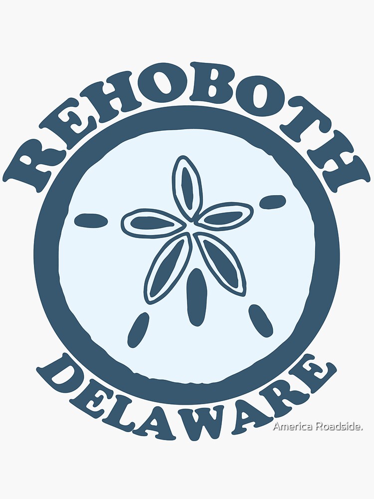 "Rehoboth Beach Delaware." Sticker for Sale by ishore1 Redbubble