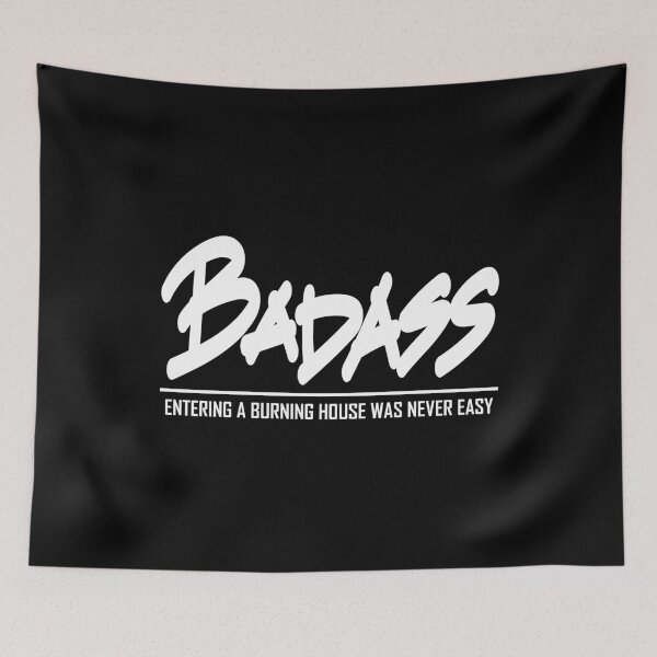 Item preview, Badass Firefighter Firefighter Wife Tshirt designed and sold by Nessshirts.