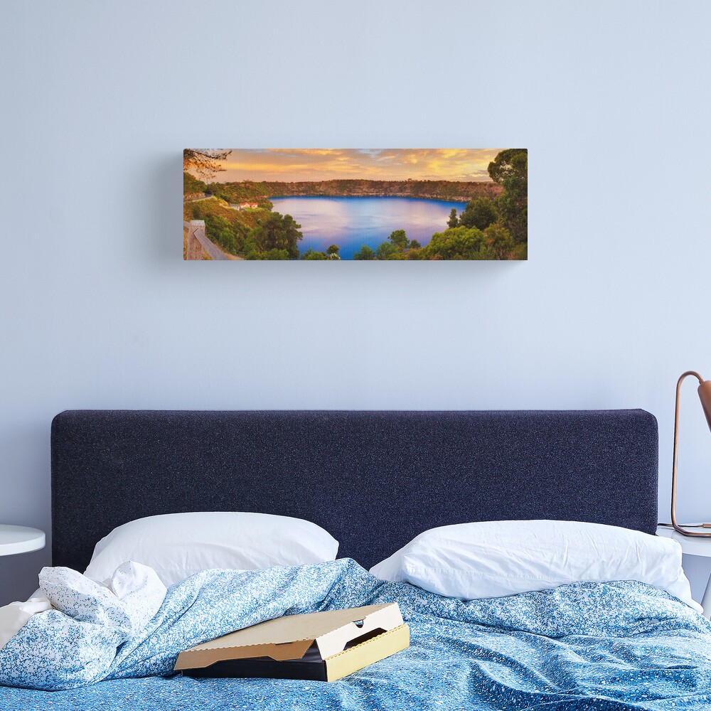 Blue Lake, Mount Gambier, South Australia Canvas Print