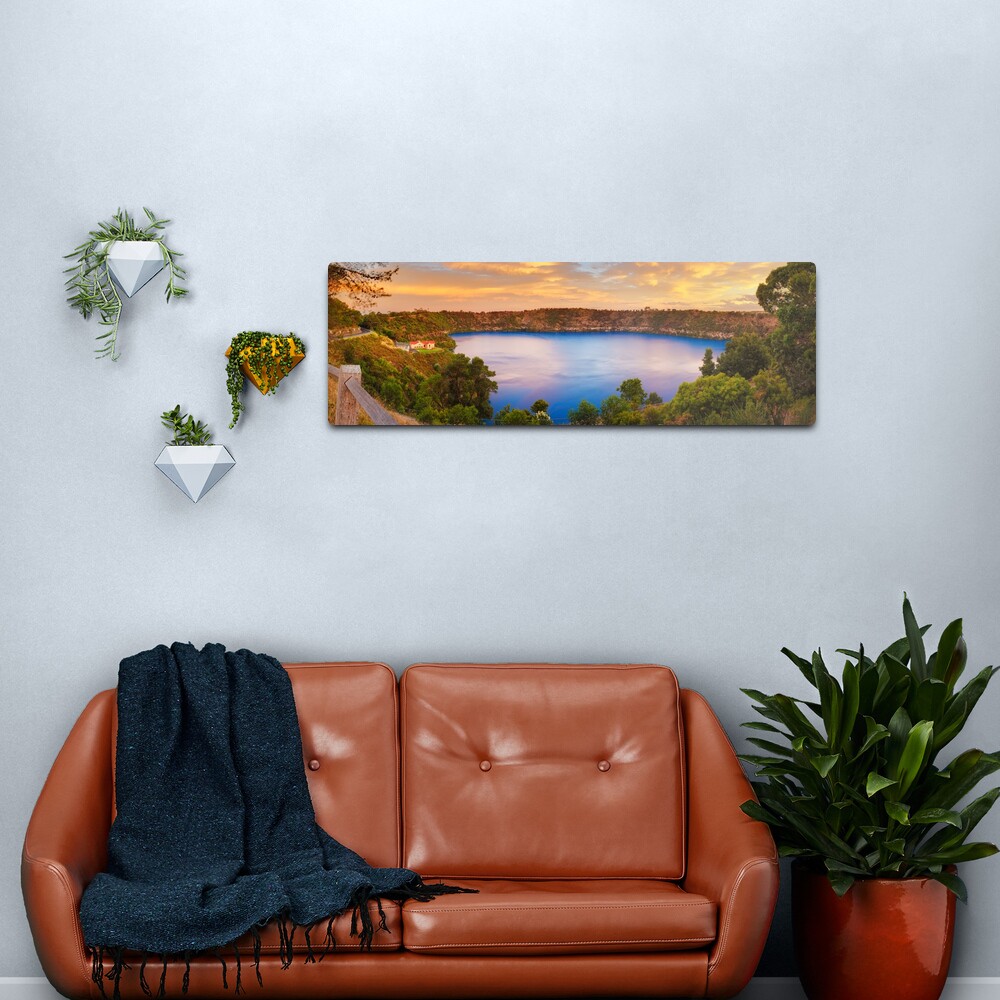 Blue Lake, Mount Gambier, South Australia Metal Print