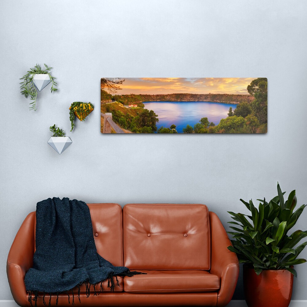 Blue Lake, Mount Gambier, South Australia Metal Print