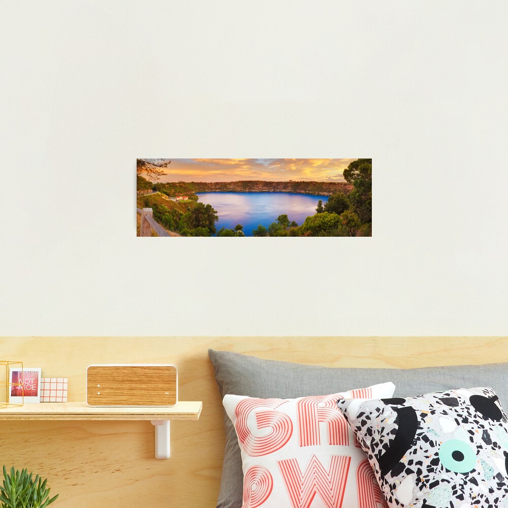 Blue Lake, Mount Gambier, South Australia Photographic Print