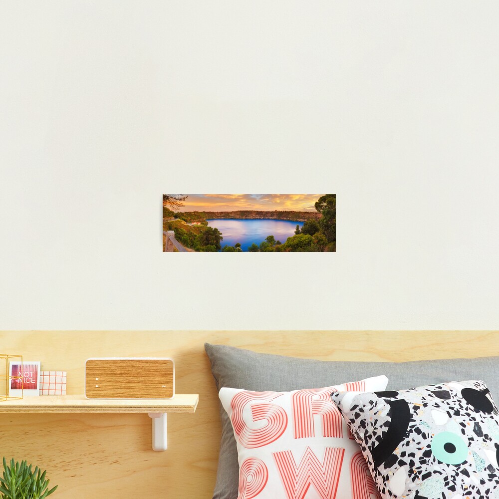 Blue Lake, Mount Gambier, South Australia Photographic Print