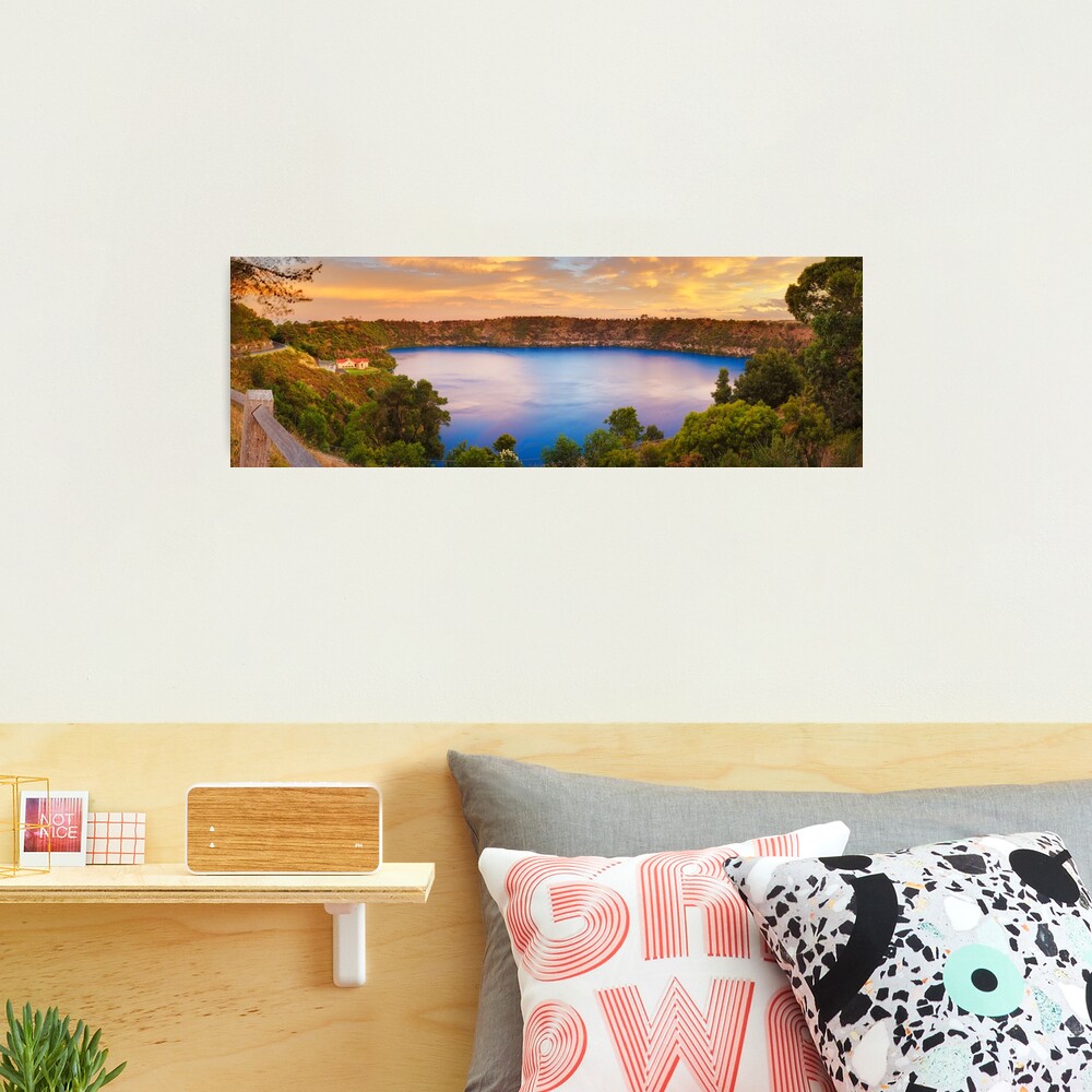 Blue Lake, Mount Gambier, South Australia Photographic Print