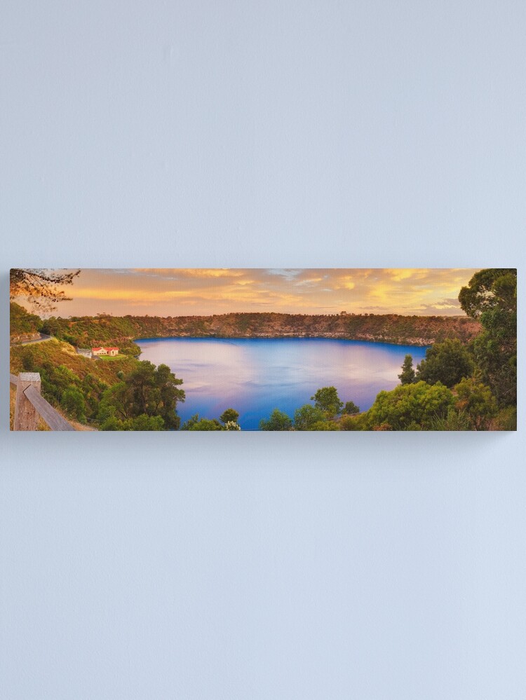 Alternate view of Blue Lake, Mount Gambier, South Australia Canvas Print